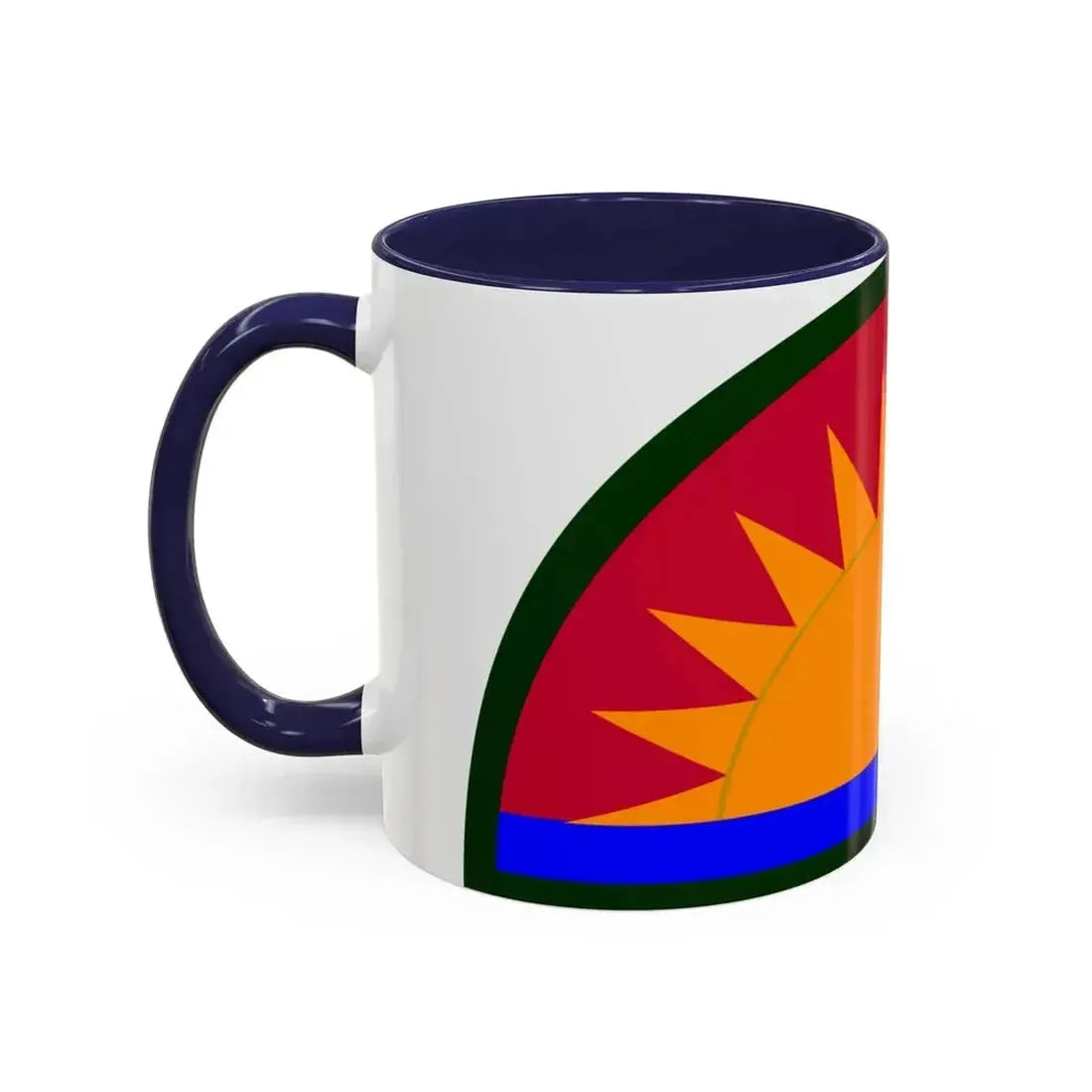 41st Infantry Division SSI (U.S. Army) Accent Coffee Mug - Go Mug Yourself