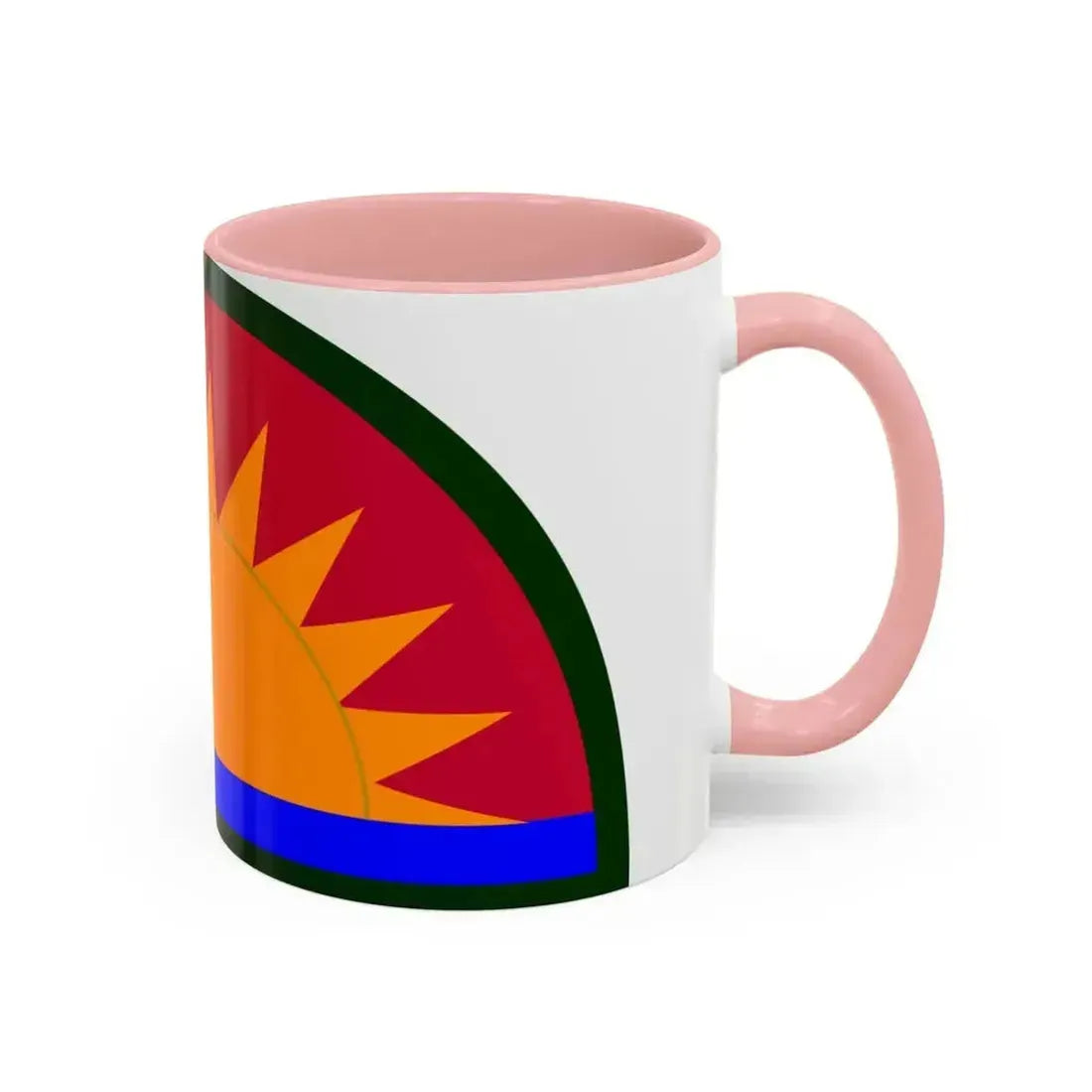41st Infantry Division SSI (U.S. Army) Accent Coffee Mug - Go Mug Yourself
