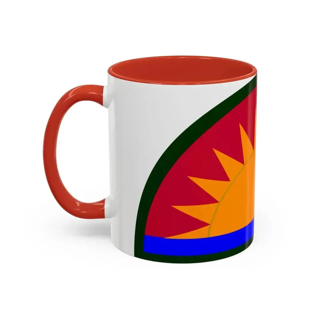 41st Infantry Division SSI (U.S. Army) Accent Coffee Mug - Go Mug Yourself