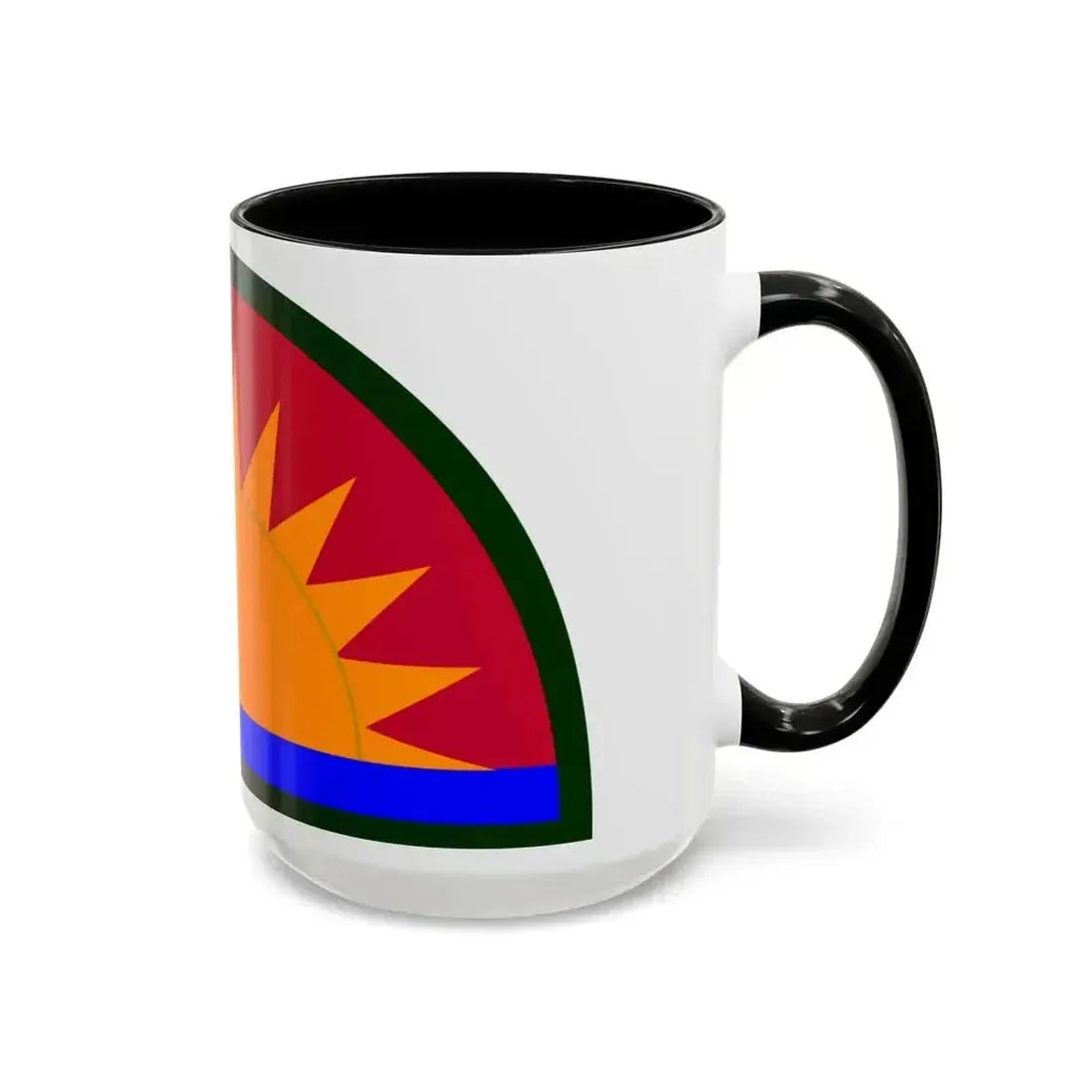 41st Infantry Division SSI (U.S. Army) Accent Coffee Mug - Go Mug Yourself