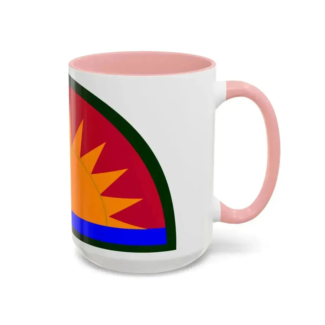 41st Infantry Division SSI (U.S. Army) Accent Coffee Mug - Go Mug Yourself