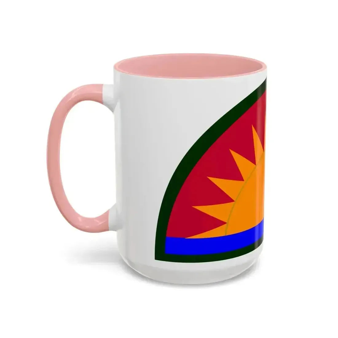 41st Infantry Division SSI (U.S. Army) Accent Coffee Mug - Go Mug Yourself