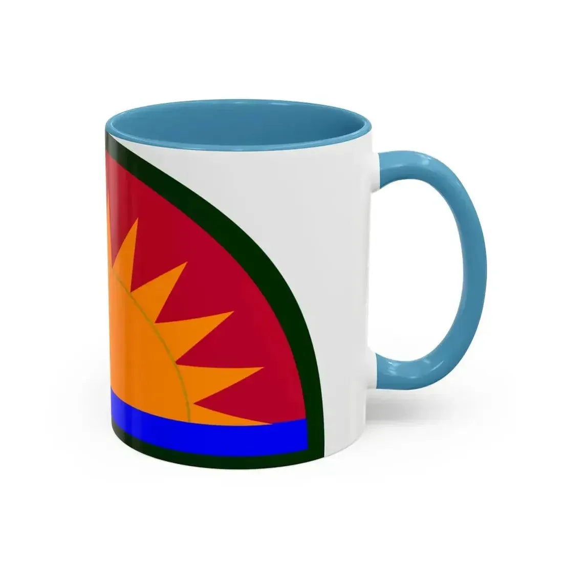 41st Infantry Division SSI (U.S. Army) Accent Coffee Mug - Go Mug Yourself