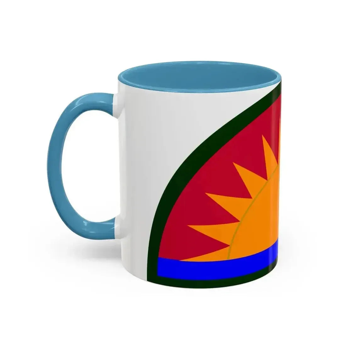 41st Infantry Division SSI (U.S. Army) Accent Coffee Mug - Go Mug Yourself