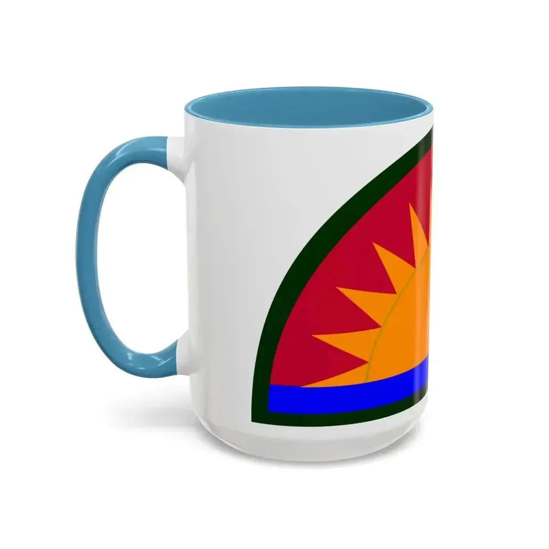 41st Infantry Division SSI (U.S. Army) Accent Coffee Mug - Go Mug Yourself