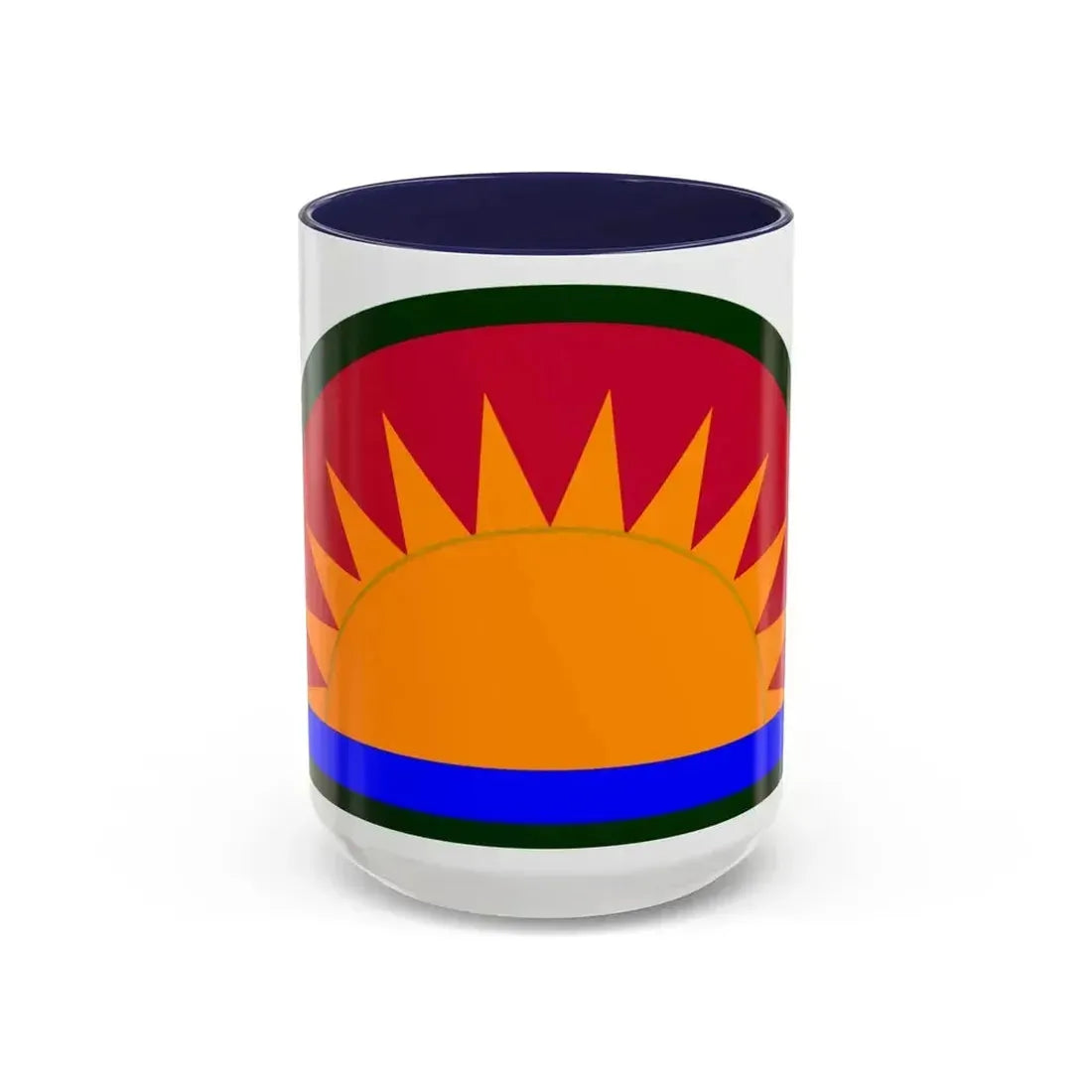 41st Infantry Division SSI (U.S. Army) Accent Coffee Mug - Go Mug Yourself
