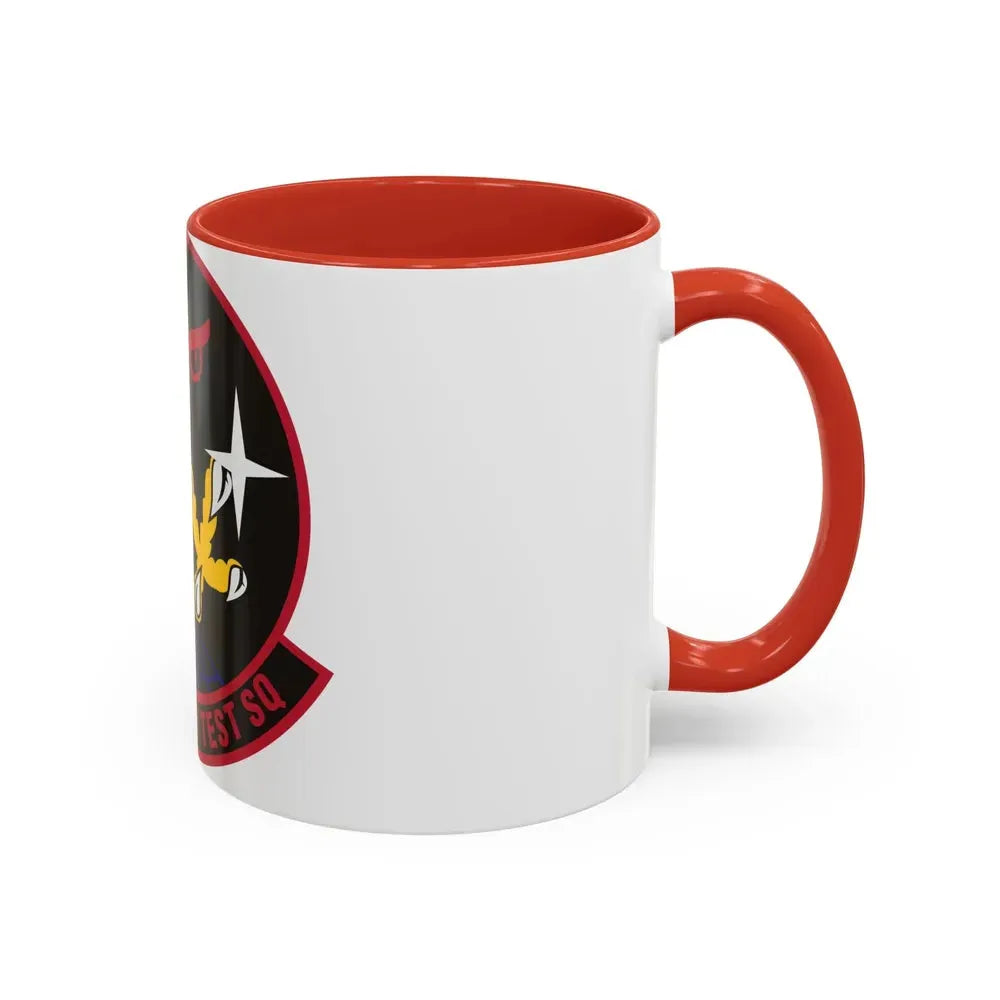 420 Flight Test Squdron AFMC (U.S. Air Force) Accent Coffee Mug - Go Mug Yourself