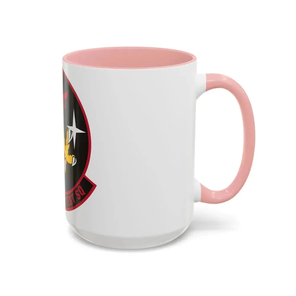 420 Flight Test Squdron AFMC (U.S. Air Force) Accent Coffee Mug - Go Mug Yourself