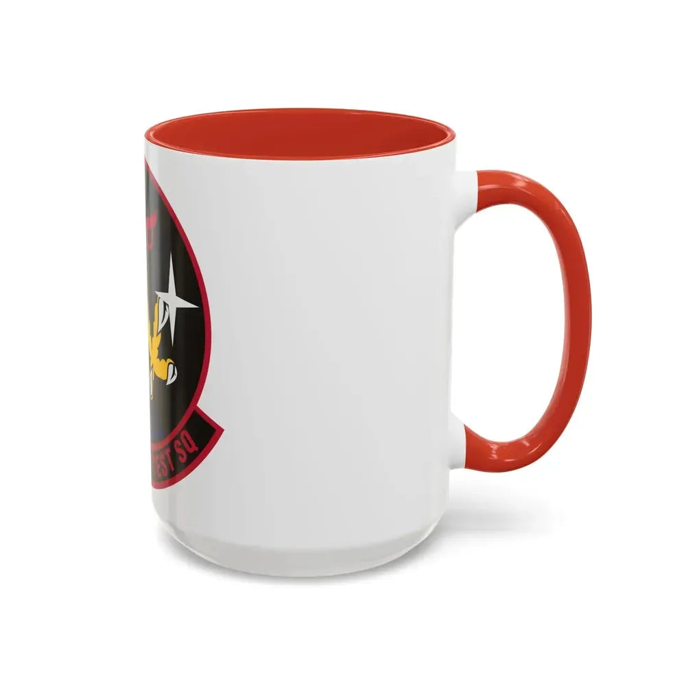 420 Flight Test Squdron AFMC (U.S. Air Force) Accent Coffee Mug - Go Mug Yourself