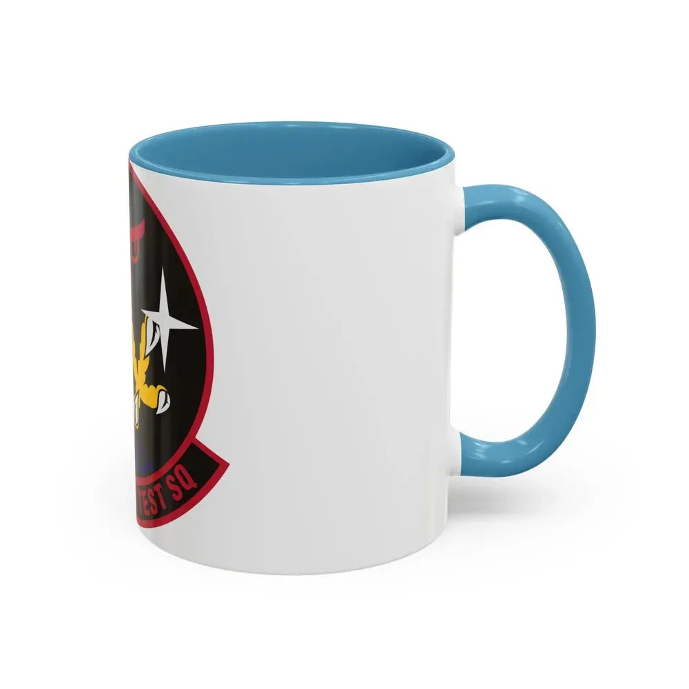 420 Flight Test Squdron AFMC (U.S. Air Force) Accent Coffee Mug - Go Mug Yourself
