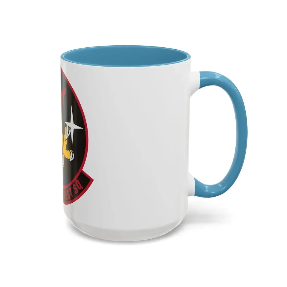 420 Flight Test Squdron AFMC (U.S. Air Force) Accent Coffee Mug - Go Mug Yourself