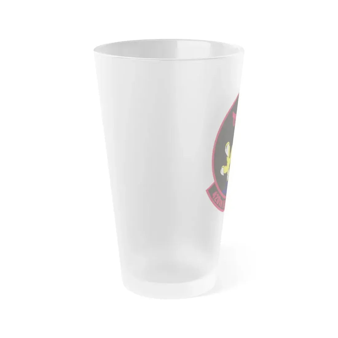 420 Flight Test Squdron AFMC (U.S. Air Force) Frosted Pint Glass 16oz - Go Mug Yourself