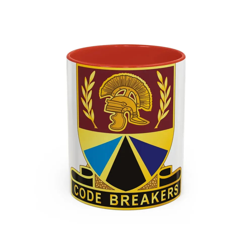 420 Transportation Battalion (U.S. Army) Accent Coffee Mug 11oz Red - Go Mug Yourself