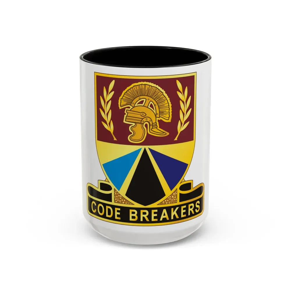 420 Transportation Battalion (U.S. Army) Accent Coffee Mug 15oz Black - Go Mug Yourself