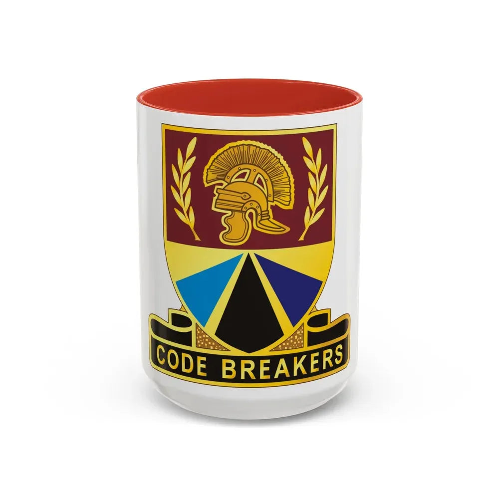 420 Transportation Battalion (U.S. Army) Accent Coffee Mug 15oz Red - Go Mug Yourself