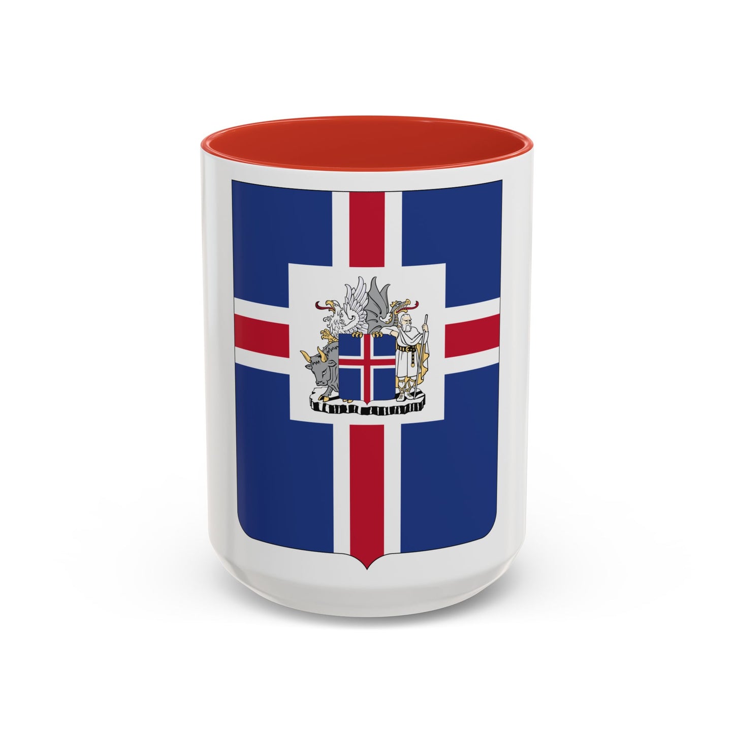 Coat of arms of the President of Iceland - Accent Coffee Mug