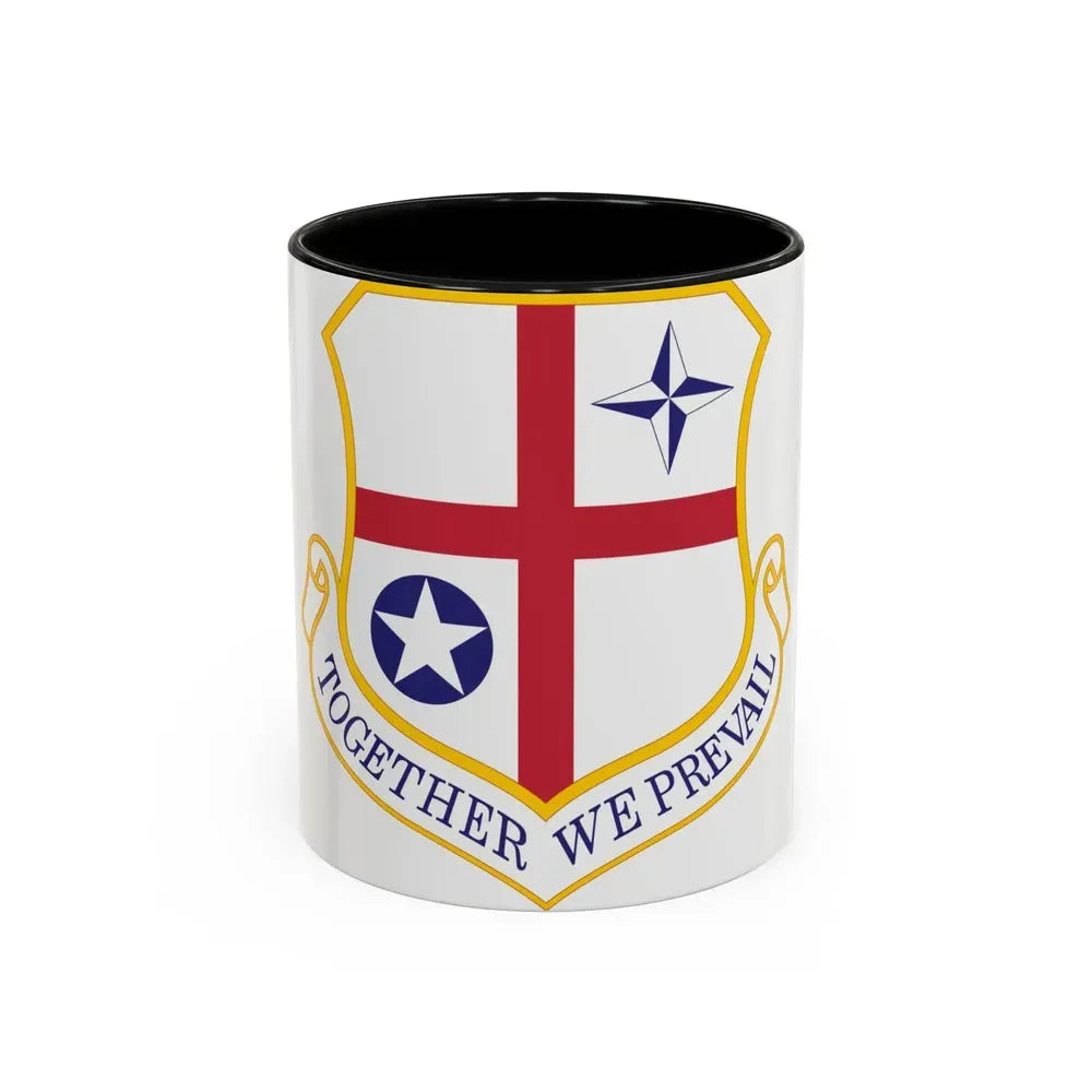 420th Air Base Group (U.S. Air Force) Accent Coffee Mug 11oz Black - Go Mug Yourself