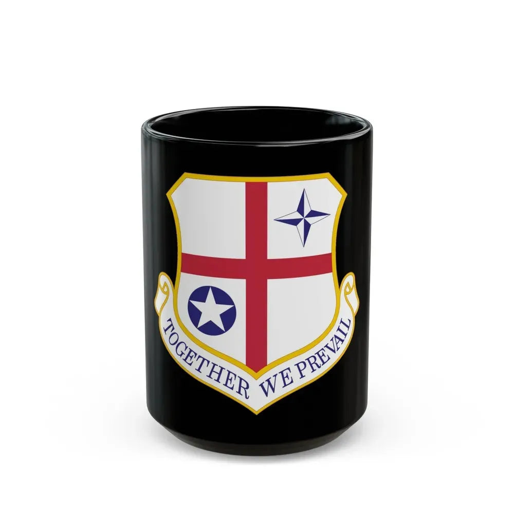 420th Air Base Group (U.S. Air Force) Black Coffee Mug 15oz - Go Mug Yourself
