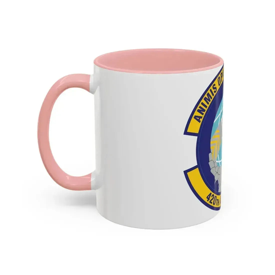 420th Air Base Squadron (U.S. Air Force) Accent Coffee Mug - Go Mug Yourself