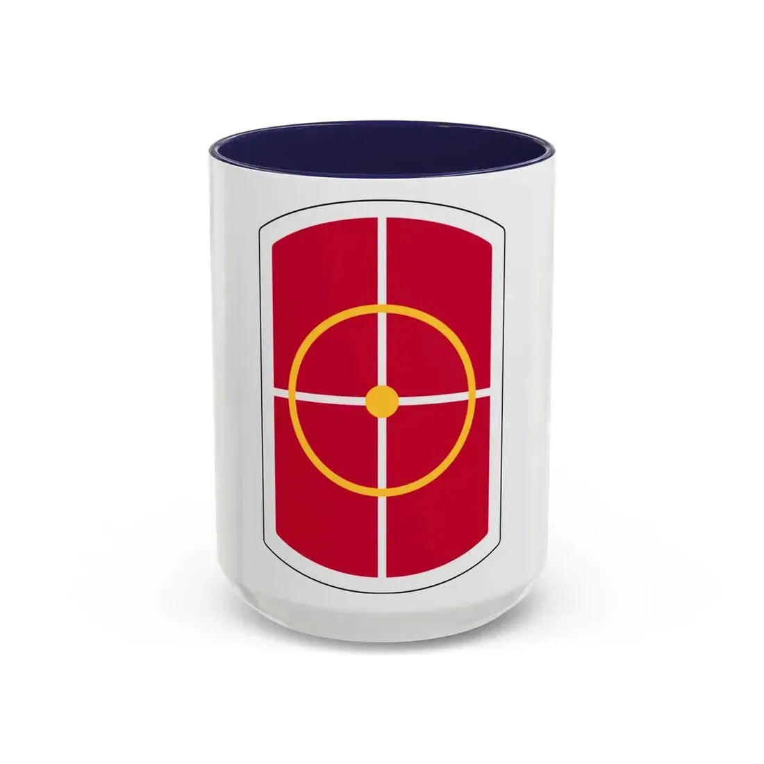 420th Engineer Brigade (U.S. Army) Accent Coffee Mug 15oz Navy - Go Mug Yourself