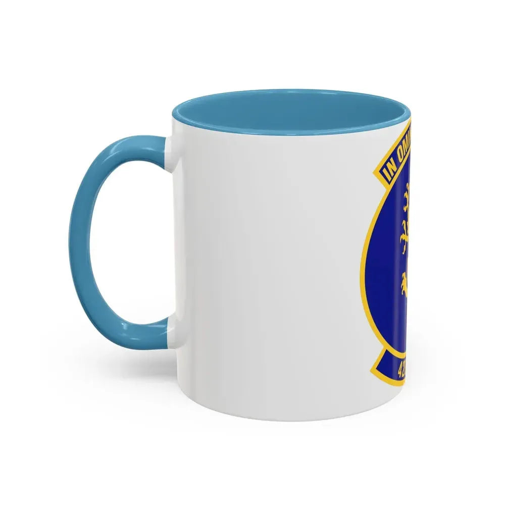 420th Security Forces Squadron (U.S. Air Force) Accent Coffee Mug - Go Mug Yourself