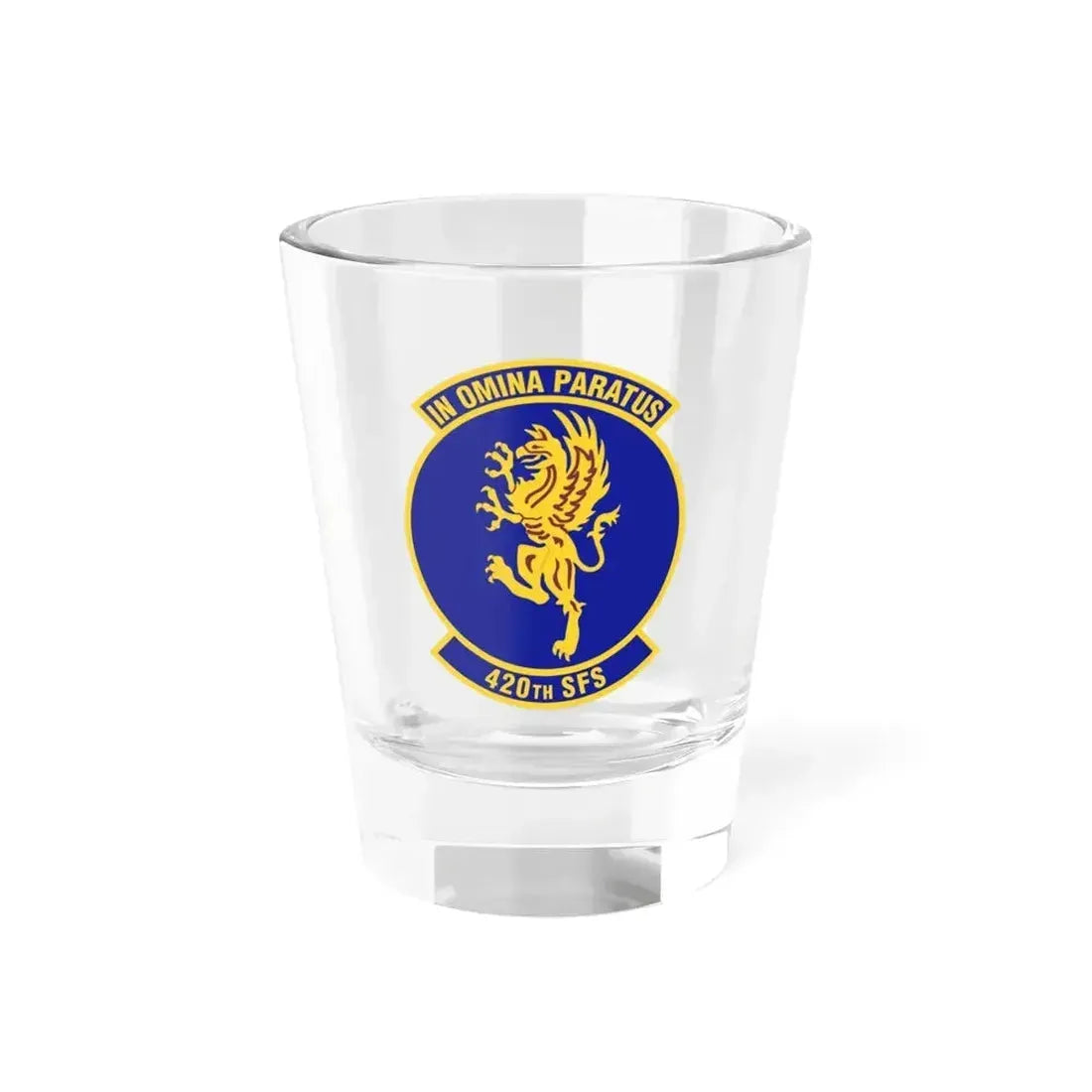 420th Security Forces Squadron (U.S. Air Force) Shot Glass 1.5oz 1.5oz - Go Mug Yourself