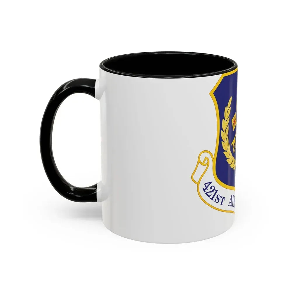 421st Air Base Group (U.S. Air Force) Accent Coffee Mug - Go Mug Yourself