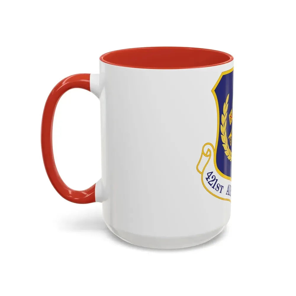 421st Air Base Group (U.S. Air Force) Accent Coffee Mug - Go Mug Yourself