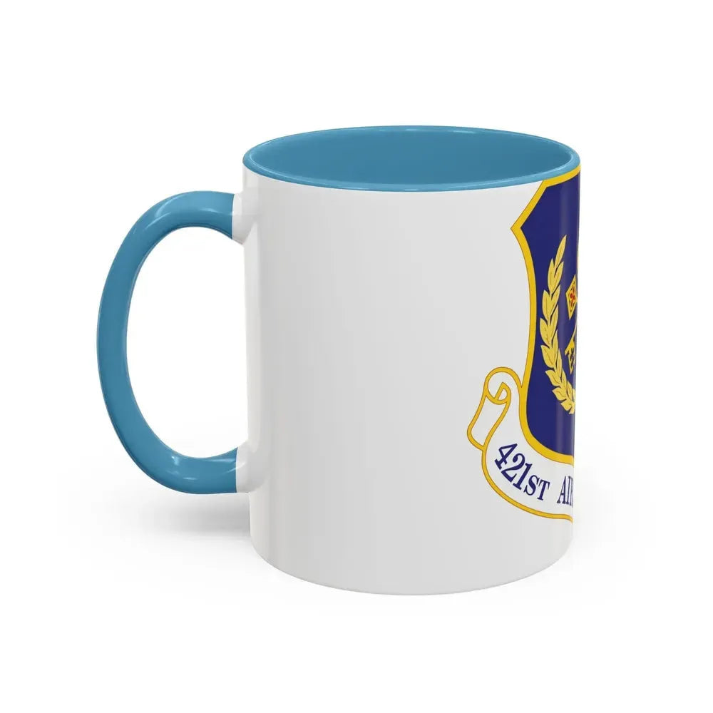 421st Air Base Group (U.S. Air Force) Accent Coffee Mug - Go Mug Yourself