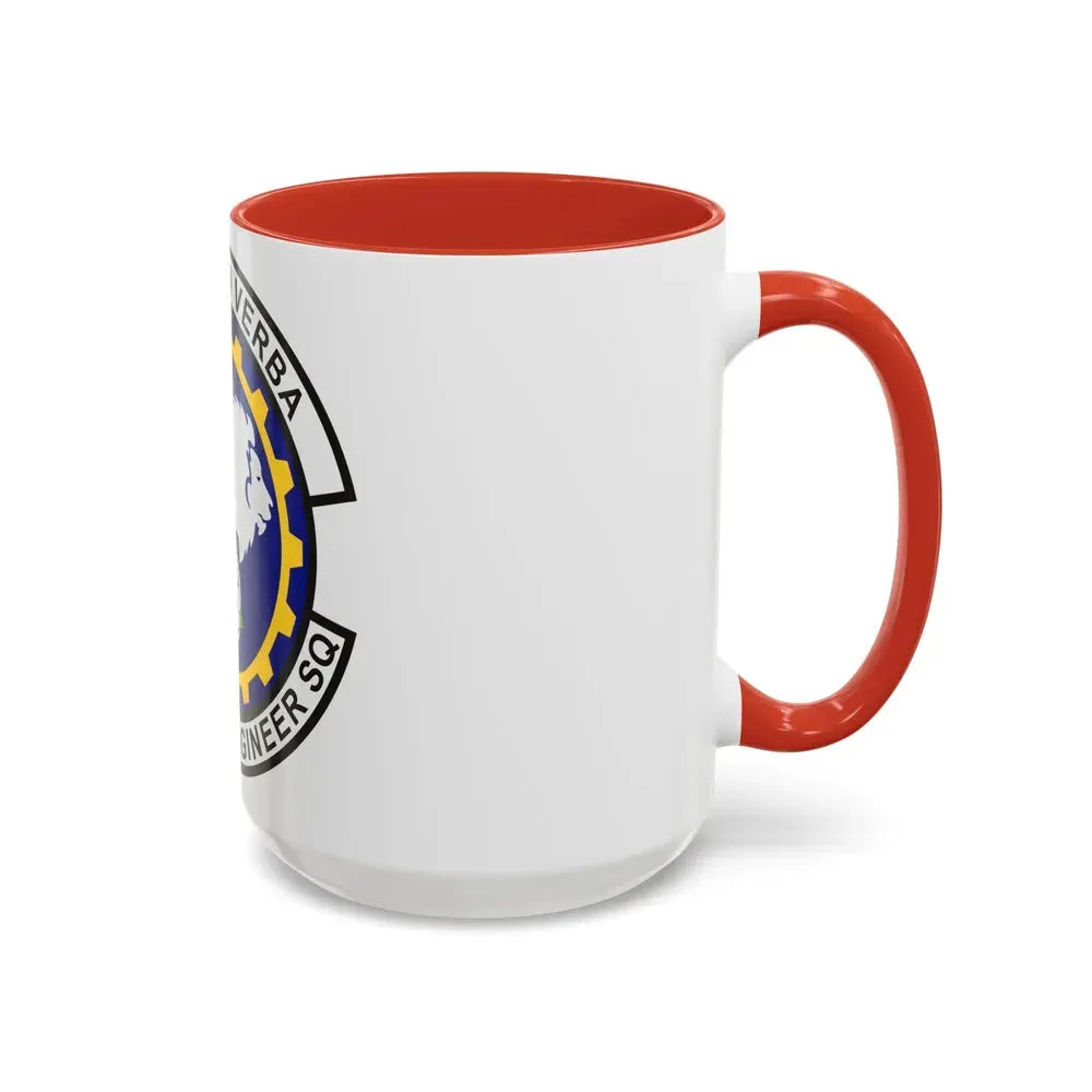421st Civil Engineer Squadron (U.S. Air Force) Accent Coffee Mug - Go Mug Yourself