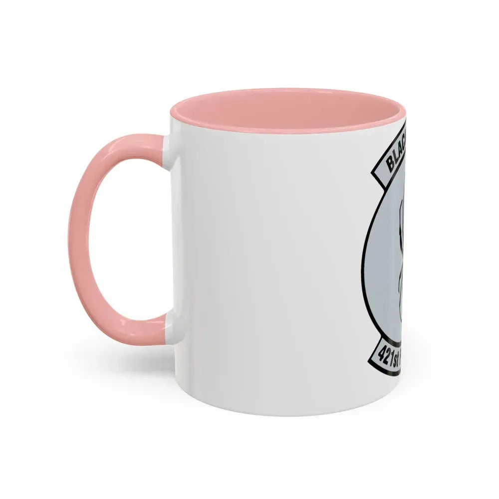 421st Fighter Squadron Black Widows (U.S. Air Force) Accent Coffee Mug - Go Mug Yourself