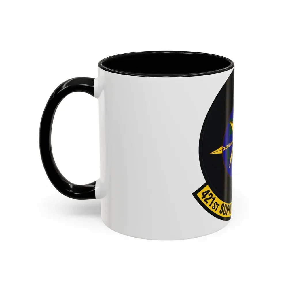 421st Supply Chain Management Squadron (U.S. Air Force) Accent Coffee Mug - Go Mug Yourself