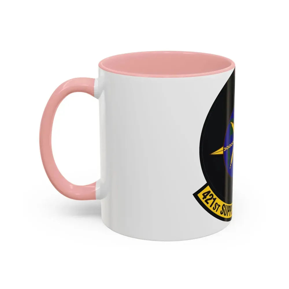 421st Supply Chain Management Squadron (U.S. Air Force) Accent Coffee Mug - Go Mug Yourself