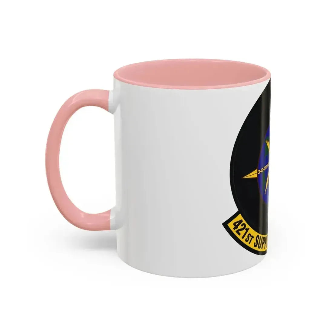 421st Supply Chain Management Squadron (U.S. Air Force) Accent Coffee Mug - Go Mug Yourself