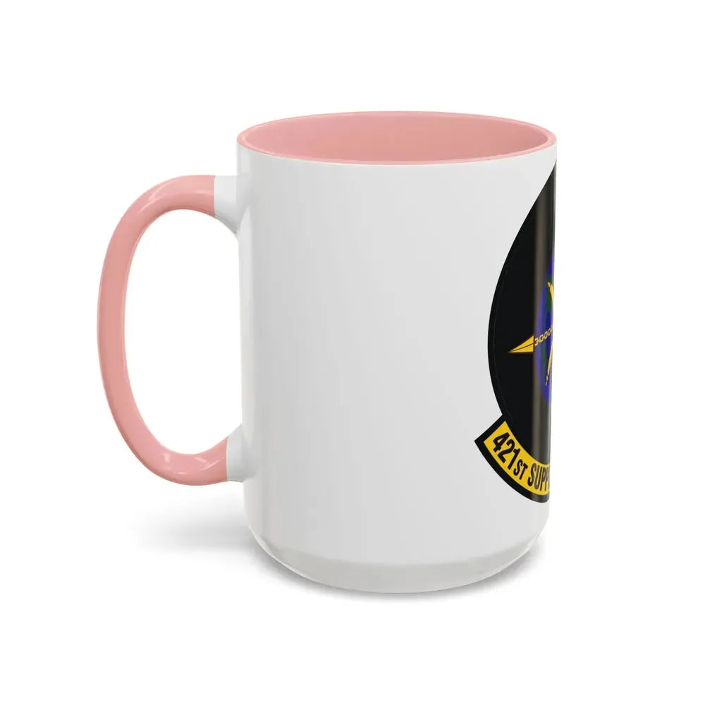 421st Supply Chain Management Squadron (U.S. Air Force) Accent Coffee Mug - Go Mug Yourself