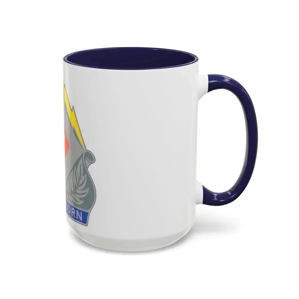 422 Signal Battalion (U.S. Army) Accent Coffee Mug - Go Mug Yourself