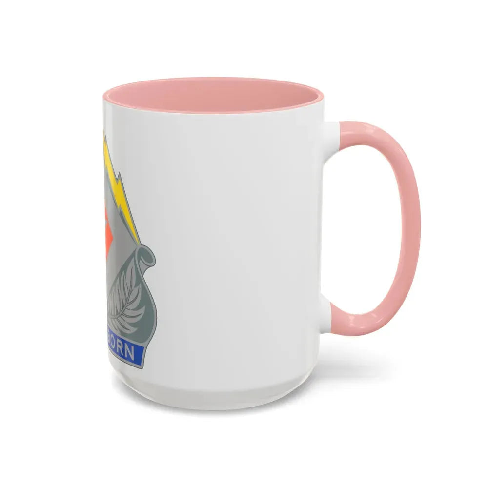 422 Signal Battalion (U.S. Army) Accent Coffee Mug - Go Mug Yourself