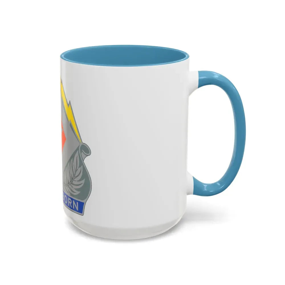 422 Signal Battalion (U.S. Army) Accent Coffee Mug - Go Mug Yourself