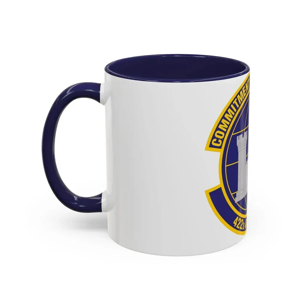 422d Air Base Squadron (U.S. Air Force) Accent Coffee Mug - Go Mug Yourself