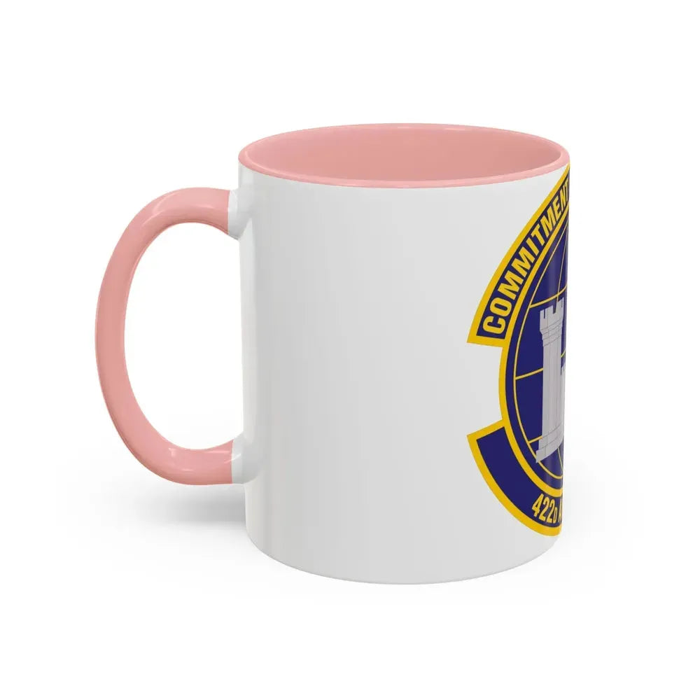 422d Air Base Squadron (U.S. Air Force) Accent Coffee Mug - Go Mug Yourself
