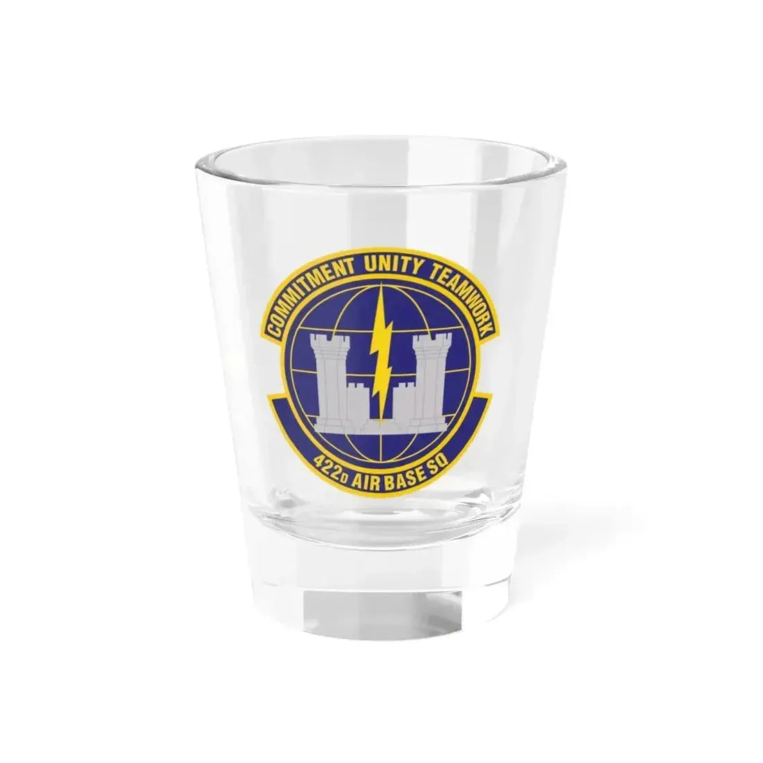 422d Air Base Squadron (U.S. Air Force) Shot Glass 1.5oz 1.5oz - Go Mug Yourself