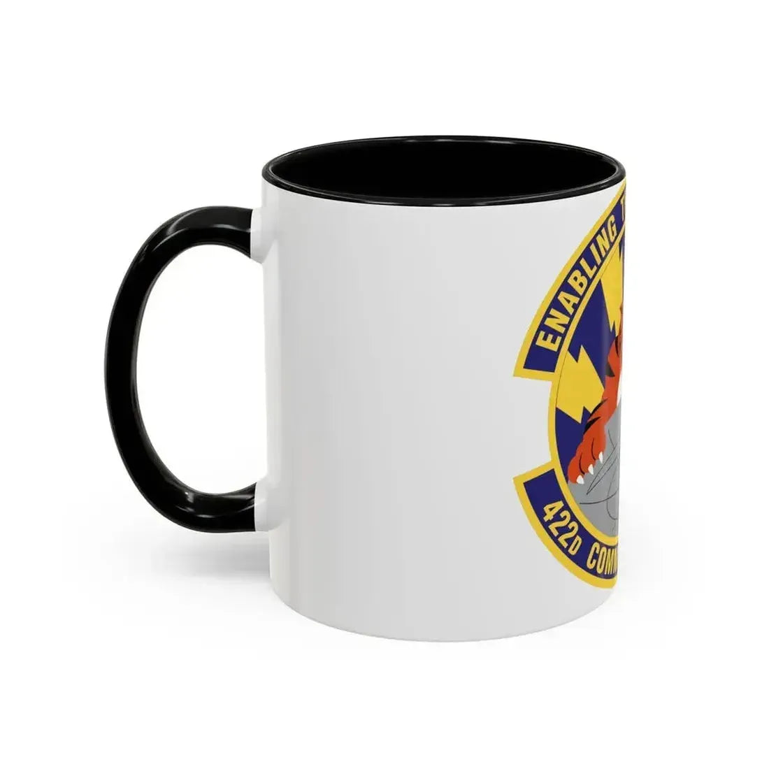 422d Communications Squadron (U.S. Air Force) Accent Coffee Mug - Go Mug Yourself