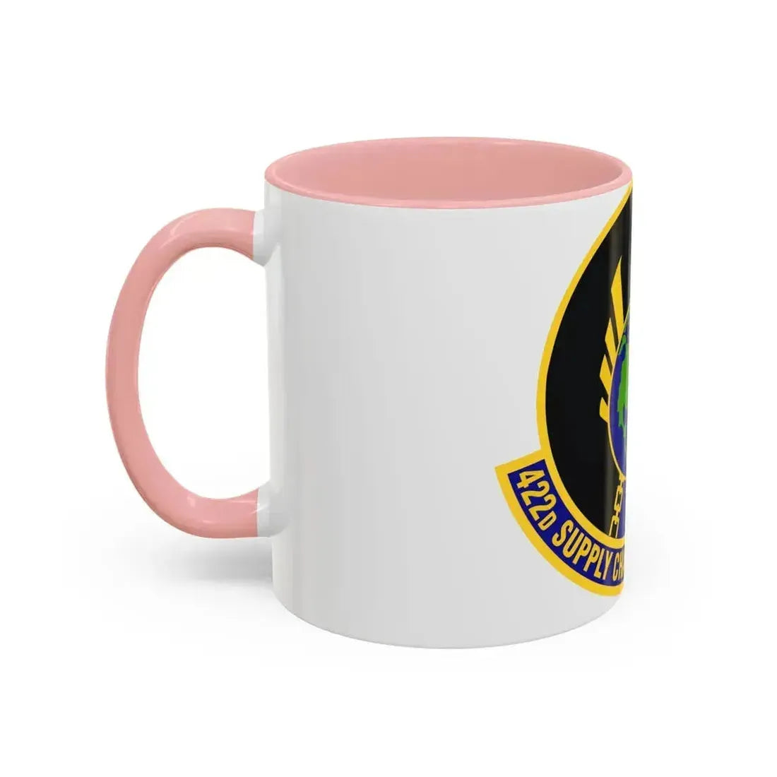422d Supply Chain Management Squadron (U.S. Air Force) Accent Coffee Mug - Go Mug Yourself