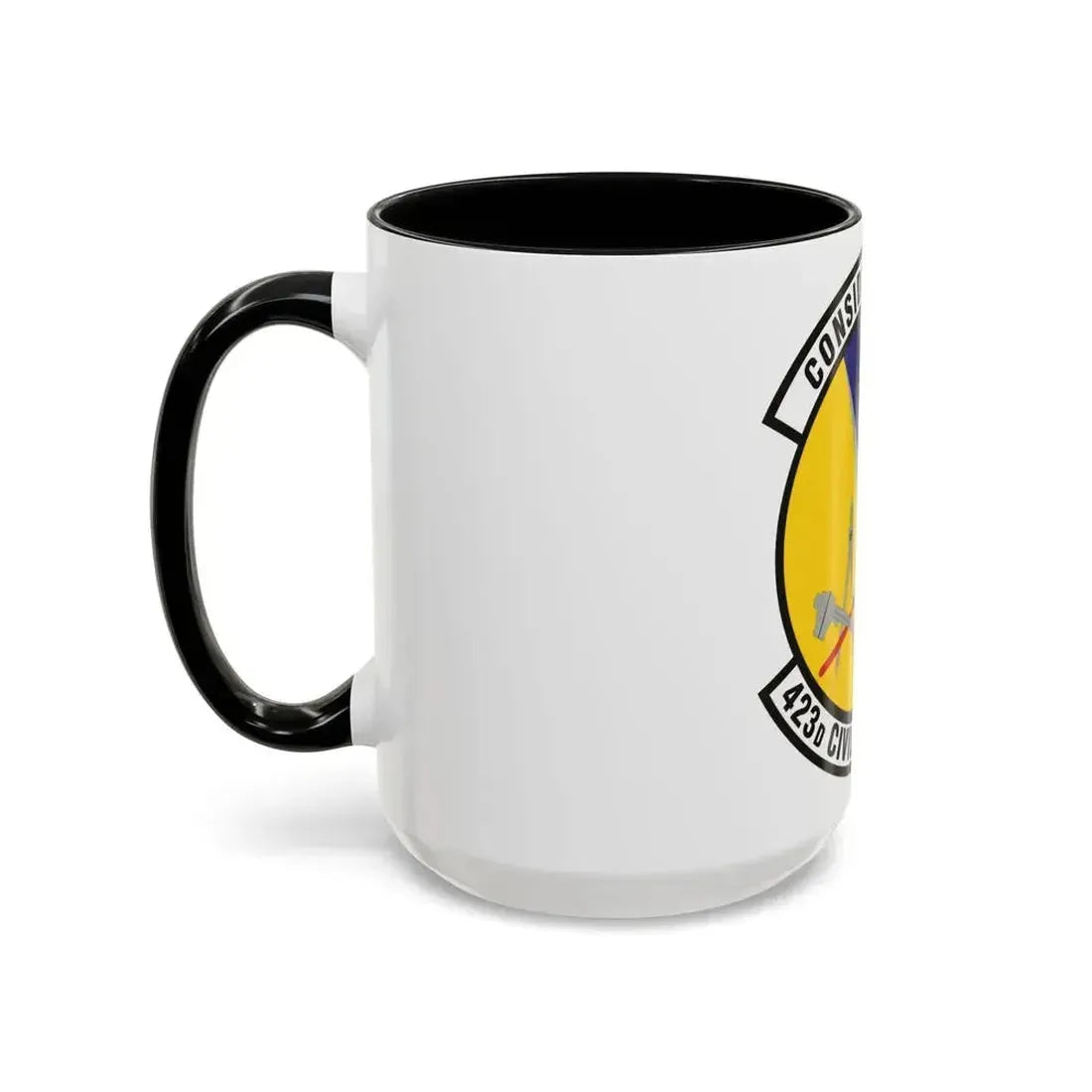 423d Civil Engineer Squadron (U.S. Air Force) Accent Coffee Mug - Go Mug Yourself