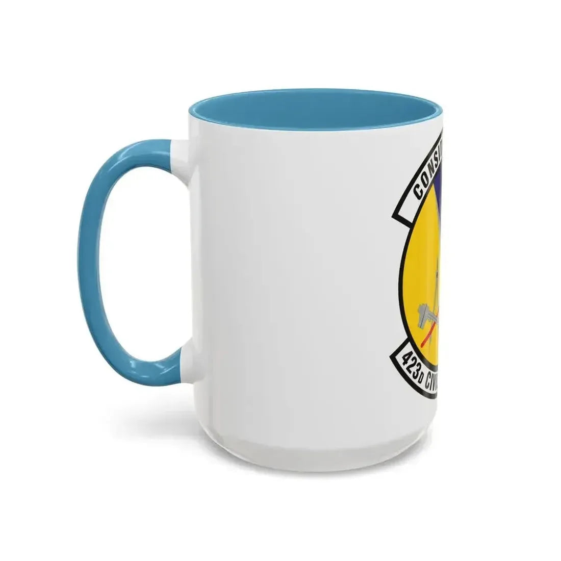 423d Civil Engineer Squadron (U.S. Air Force) Accent Coffee Mug - Go Mug Yourself