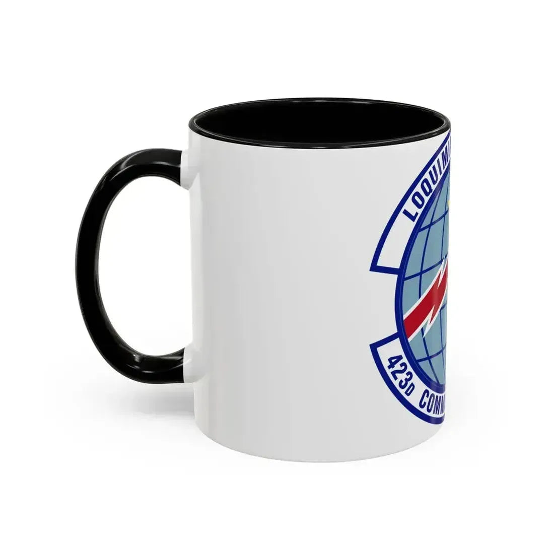 423d Communications Squadron (U.S. Air Force) Accent Coffee Mug - Go Mug Yourself