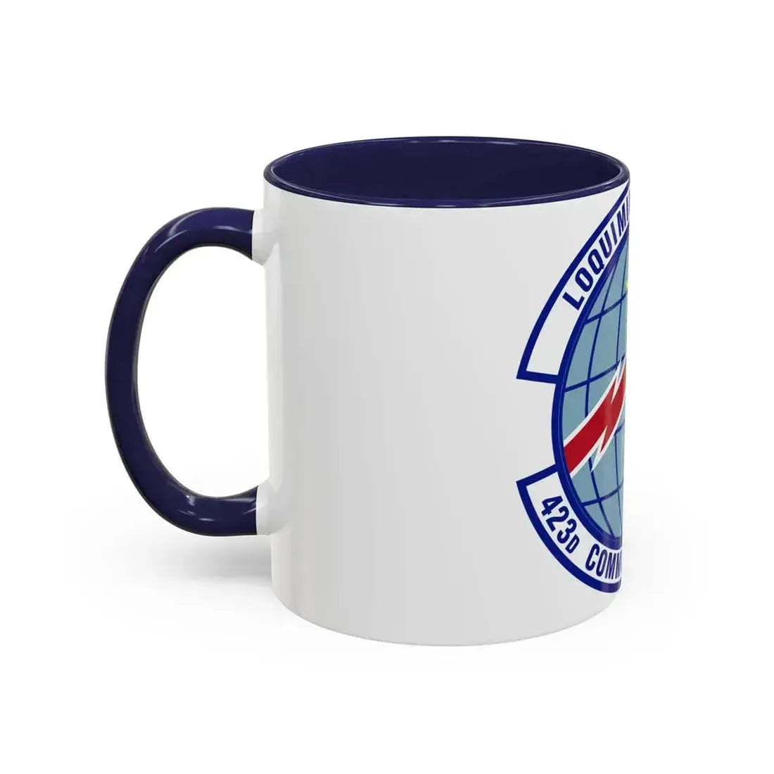423d Communications Squadron (U.S. Air Force) Accent Coffee Mug - Go Mug Yourself