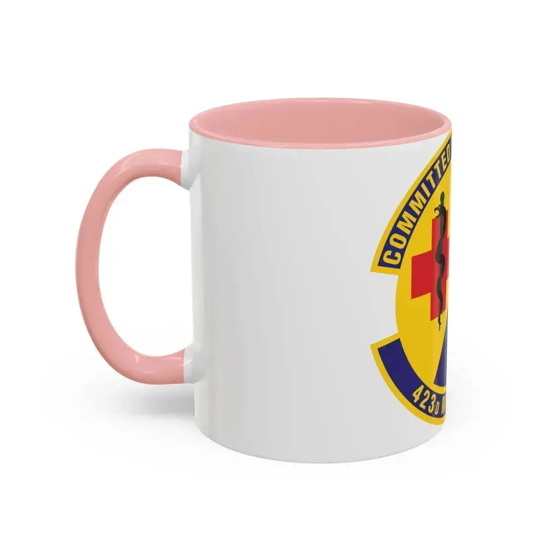423d Medical Squadron (U.S. Air Force) Accent Coffee Mug - Go Mug Yourself
