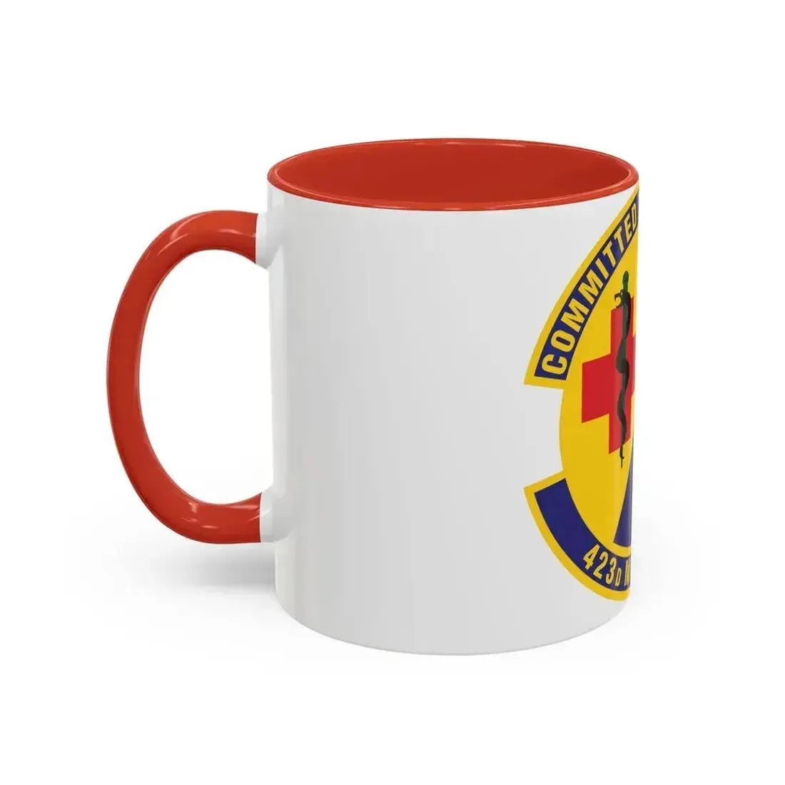 423d Medical Squadron (U.S. Air Force) Accent Coffee Mug - Go Mug Yourself