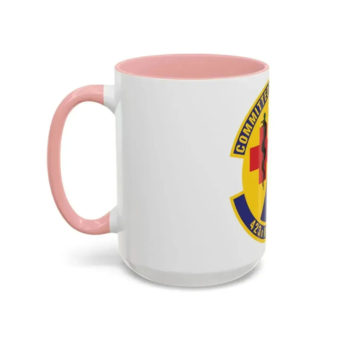 423d Medical Squadron (U.S. Air Force) Accent Coffee Mug - Go Mug Yourself